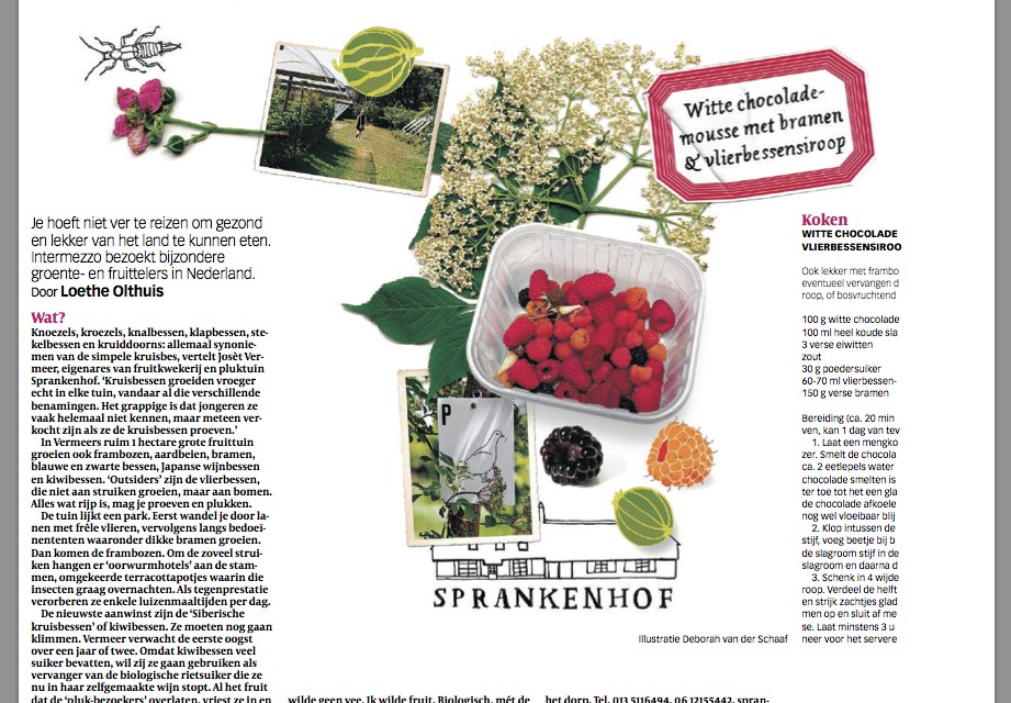 Sprankenhof Udenhout nieuws bericht in Volkskrant