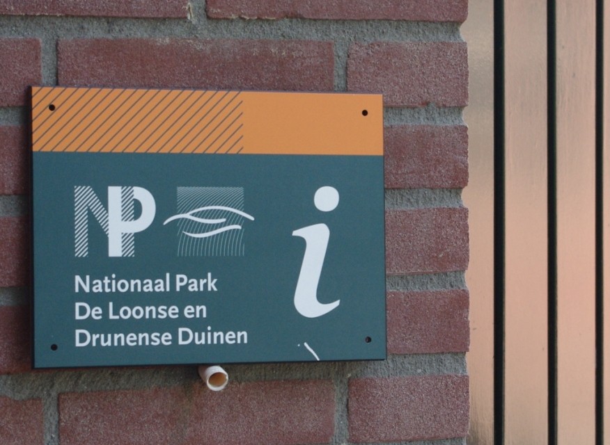 bordje I informatiepunt Nationaal Park de Loonse en Drunense Duinen Sprankenhof